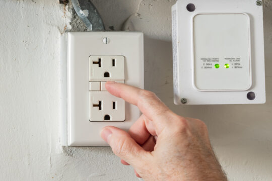 Reset a Tripped GFCI Outlet