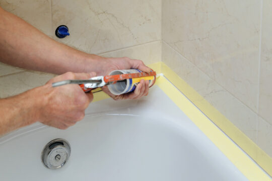 How-To Caulk Your Bathroom in 30 Minutes