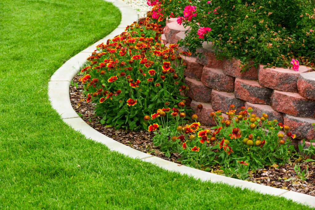 Build a Decorative Paver Border for Your Garden