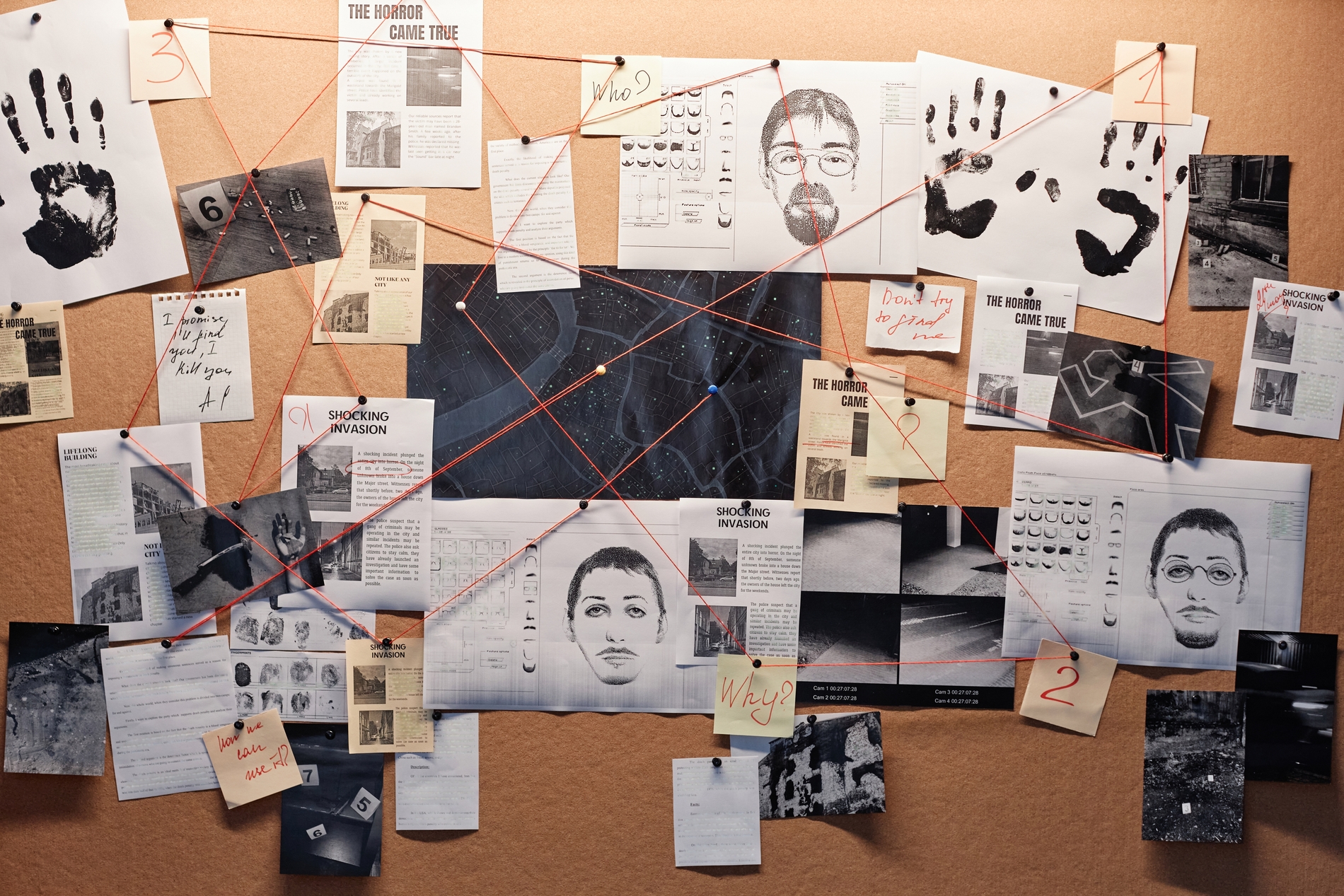 DIY Conspiracy Board That Everyone Will Stop to Look At