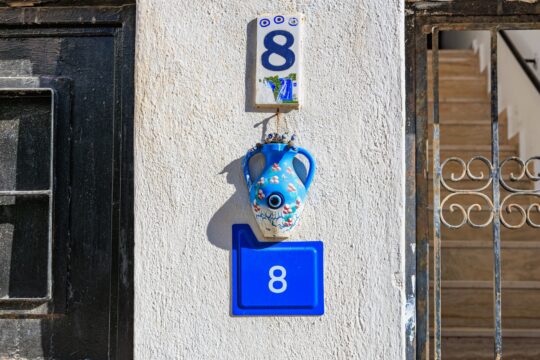 DIY House Name & Number Plate