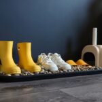 DIY Pebble Boot Tray