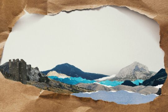 Turn Tissue Paper Into Colorful Wall Art in Just 2 Hours